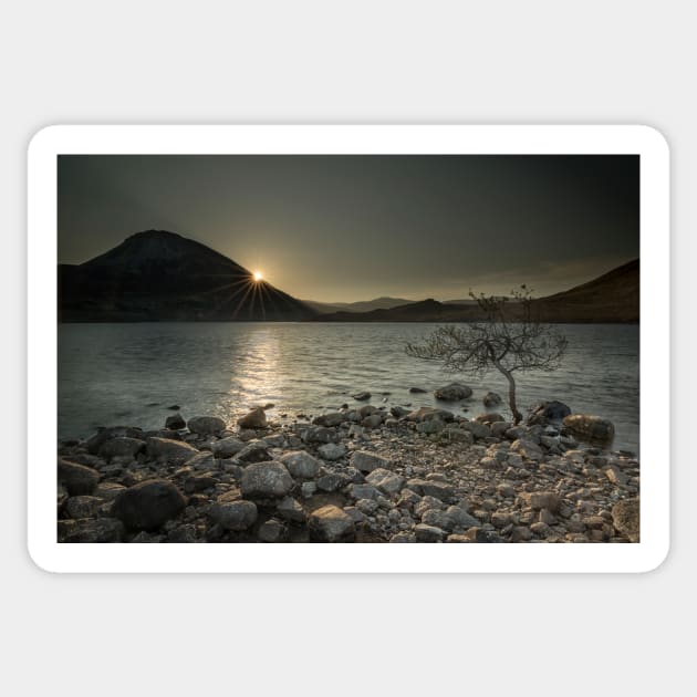 Mount Errigal - Donegal Sticker by cagiva85